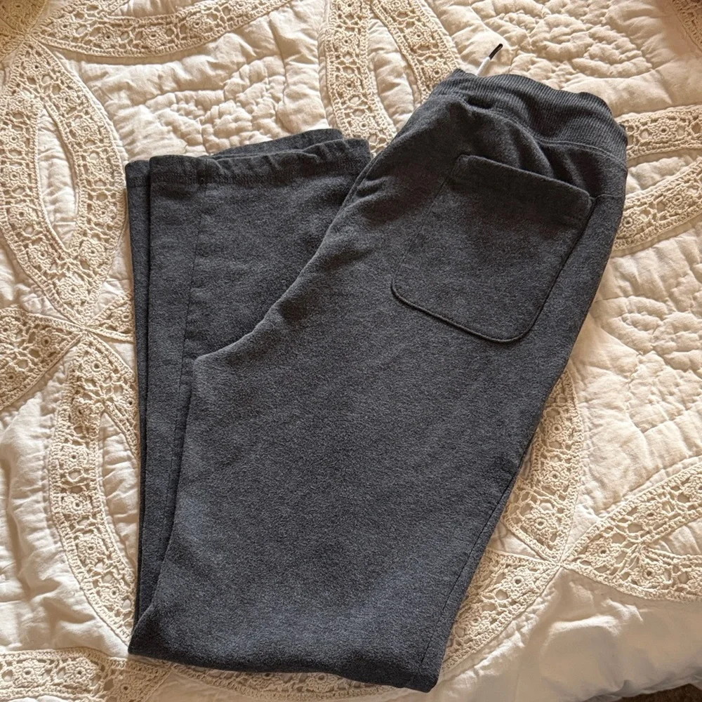 Old Navy Boys Gray Joggers with Drawstring